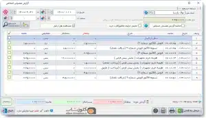 گزارش دفتر تفصیلی اشخاص