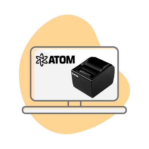 دانلود درایور فیش پرینتر حرارتی atom A300، داریور ترمال پرینتر اتم