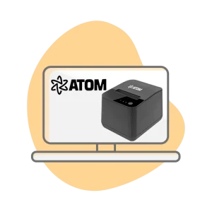 دانلود درایور فیش پرینتر حرارتی atom S300i، داریور ترمال پرینتر اتم