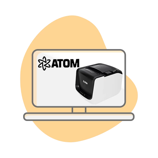 دانلود درایور فیش پرینتر حرارتی atom z90، داریور ترمال پرینتر اتم