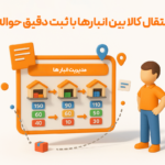 انتقال کالا بین انبارها