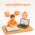 مدیریت سفارش و خرید با نرم افزار حسابداری جامع زعفران تولید شرکت پژواک