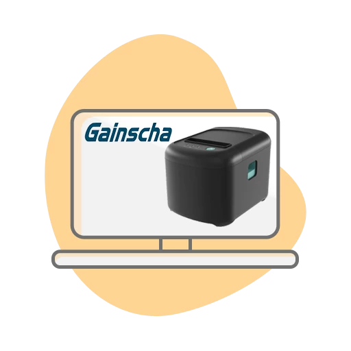 دانلود درایور فیش پرینتر گینشا مدل (Gainscha E200)، داریور ترمال پرینتر فیش گینشا