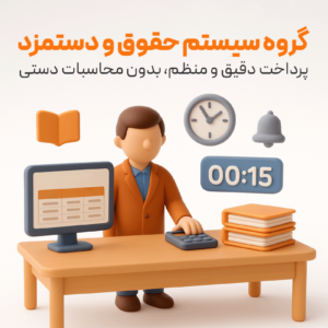 حقوق و دستمزد پرسنل در نرم افزار حسابداری زعفران تولید گروه مهندسی نرم افزار پژواک