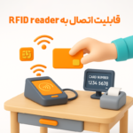 قابلیت اتصال نرم افزار حسابداری رستورانی زعفران به دستگاه RFID و صدور کارت هدیه و کارت خرید
