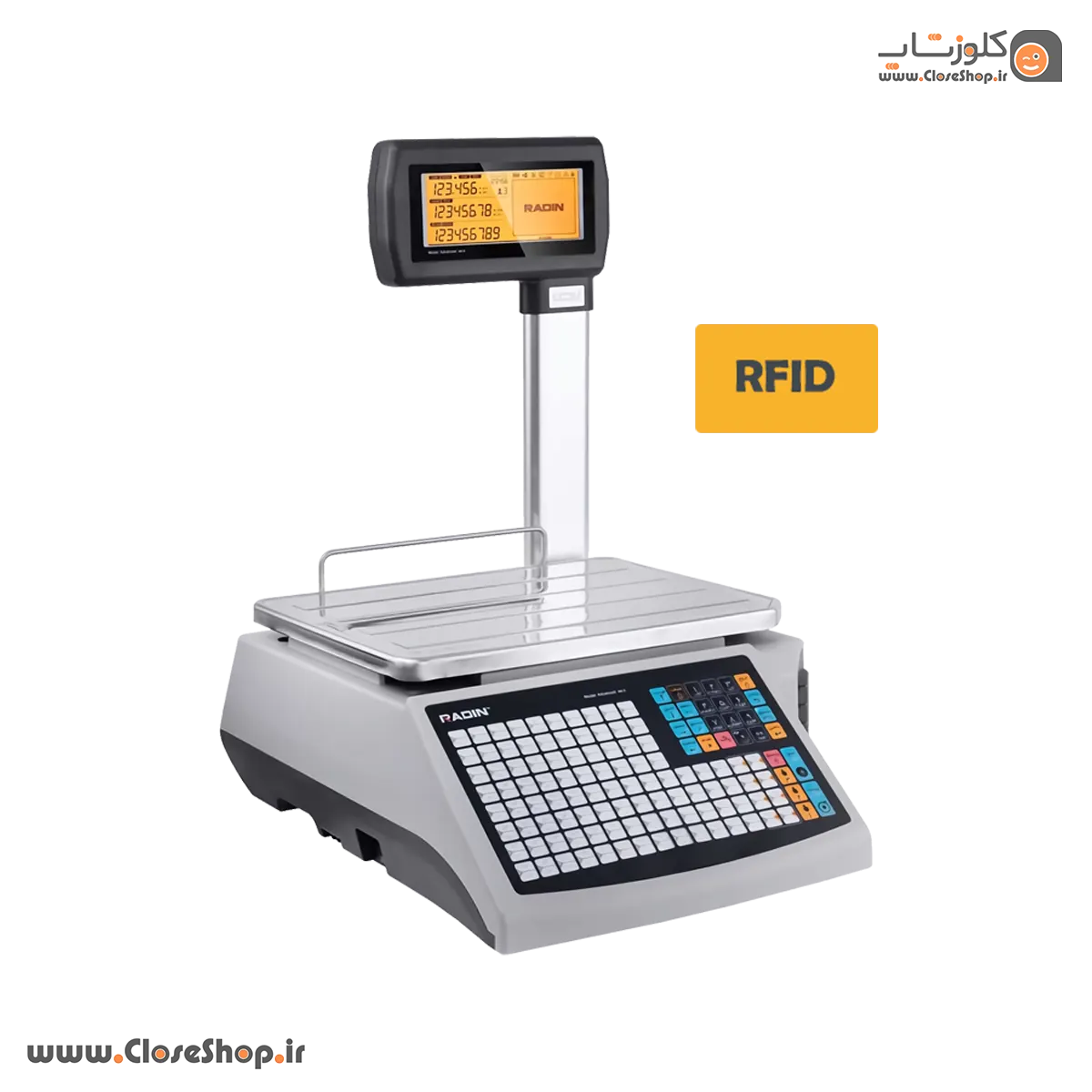 ترازوی لیبل‌پرینتر فروشگاهی رادین MK II RFID