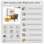 نرم افزار حسابداری پرنس شرکت پژواک ویژه فروشندگان مبل، مبلمان منزل، مبلمان اداری و مصنوعات چوبی