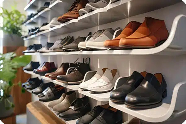 نکات کلیدی دکوراسیون و چیدمان مغازه کفش و کیف فروشی نرم ازفار حسابداری پاشنه برای فروشندگان کیف و کفش تولید گروه مهندسی نرم افزار پژواک