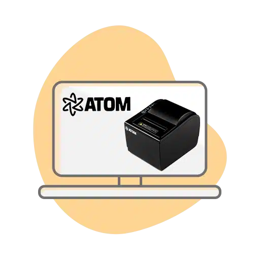 دانلود درایور فیش پرینتر حرارتی atom A300، داریور ترمال پرینتر اتم