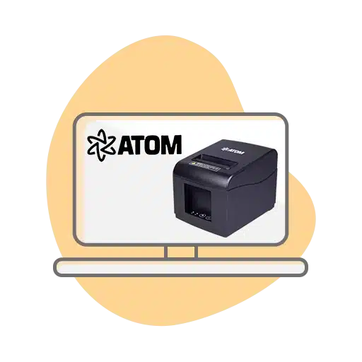دانلود درایور فیش پرینتر حرارتی atom S300، داریور ترمال پرینتر اتم