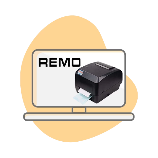 دانلود درایور لیبل زن رمو مدل (REMO P600N)، داریور ترمال پرینتر رمو