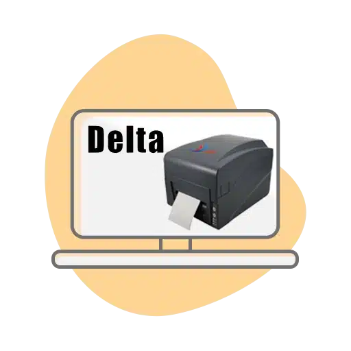 دانلود درایور لیبل پرینتر دلتا (delta 4300)، داریور ترمال پرینتر لیبل دلتا مدل (delta 4300)