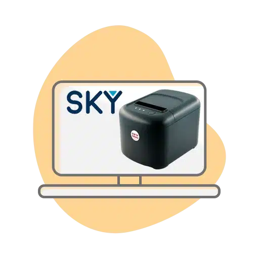 دانلود درایور فیش پرینتر اسکای (sky E200)، داریور ترمال پرینتر فیش اسکای مدل (sky E200)