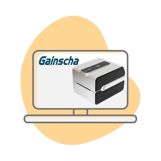 دانلود درایور لیبل پرینتر گینشا مدل (Gainscha GS2406TPLUS)، داریور ترمال پرینتر لیبل گینشا