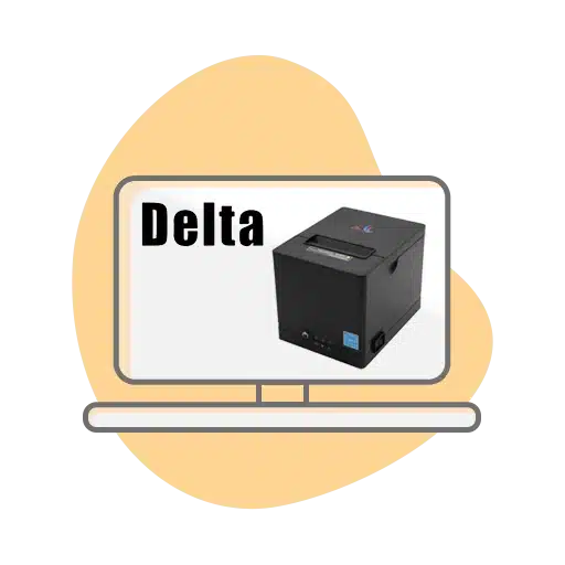 دانلود درایور فیش پرینتر دلتا (delta T60)، داریور ترمال پرینتر فیش دلتا مدل delta T60