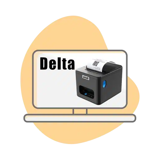 دانلود درایور فیش پرینتر دلتا (delta T70PLUS)، داریور ترمال پرینتر فیش دلتا مدل delta T70PLUS