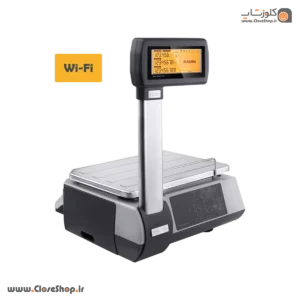 ترازوی فروشگاهی لیبل‌پرینتر رادین MK II با ستون و اتصال Wi-Fi