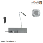 میکروفون گیشه مدل RL-9908 | میکروفون رومیزی حرفه‌ای برای بانک، باجه و پیشخوان - تصویر 4